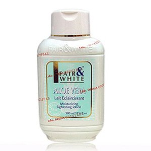 Fair & White Aloe Vera Lait Eclaircissant Lightening Lotion #64547