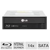 LG Electronics 14x Internal BDXL Blu-Ray Burner Rewriter WH14NS40 - Bulk Drive - Black