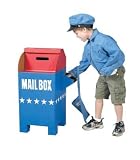 Mailbox in Blue and Red