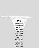 White Thong with My instructor once told me that the first five dan ranks come for what you ve gotten out of the system, the next ranks come for what you ve given back