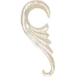 2 Gauge Mother of Pearl Angel Wing Hanger Plug
