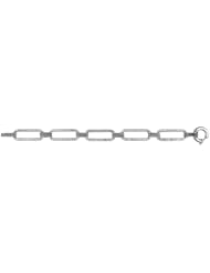 CleverEves 18Kt White Gold Rectangles Bracelet