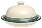 Pfaltzgraff Ocean Breeze Stoneware Covered Butter Dish