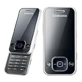 SAMSUNG SGH-F250 MUSIC SLIDE GSM CELL PHONE UNLOCKED (ICE BLUE COLOR)