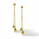 Citrine and Period Briolette Earrings