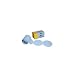 Mirka 17-314-080 5" 80D Grit Carat (Gray) PSA Linkrol Discs (No Holes)