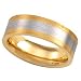 Platinum & 18K Yellow Gold Design Band