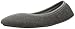 isotoner Women's Heathered Jersey Knit Jillian Ballerina Slipper with All Around Memory Foam for Indoor Comfort