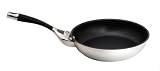 Kitchen & Housewares : Meyer Circulon Steel Elite Stainless Steel French Skillet Frying Pan with Total® Ti Non-stick, 20 cm