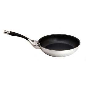 Circulon Steel Elite Stainless Steel French Skillet Frying Pan, 20 cm