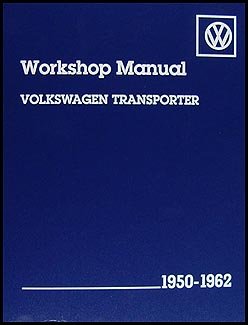 1950-1962 VW Transporter/Bus Repair Shop Manual Reprint