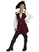 Child Elizabeth Swann DELUXE Pirate Costume - Officially Licensed Pirates of the Caribbean TM Costume
