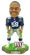 New York Giants Mike Barrow Game Worn Forever Collectibles Bobble Head - Football Sports Merchandise
