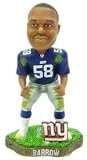 New York Giants Michael Barrow Game Worn Forever Collectibles Bobble Head