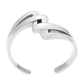 Sterling Silver Women's Celtic Knot Toe Ring Hypoallergenic Nickel Free .925 Stamp Adjustable Size