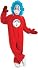 Dr. Seuss Cat In The Hat - Thing 2 Mascot Adult Halloween Costume (Standard One-Size)