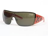 NEW JUST CAVALLI JC 141 SUNGLASSES 163 RED SHIELD