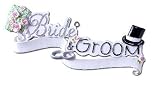 4269 Bride and Groom Personalized Christmas Ornament