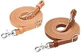 WEAVER LEATHER ROPER REINS HORSE WESTERN BARREL TACK