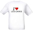 I LOVE LES CAYES - City-series - White T-shirt