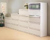 Hon 700 Series 42 Wide Three-Drawer Lateral File, Charcoal 793LS / HON793LS