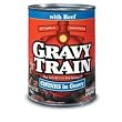 Gravy Train Chunks in Gravy with Beef Dog Canned Food (24/13.2-oz cans)