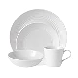 Gordon Ramsay China Maze White Eight 4 Pc Place Setting
