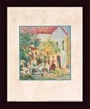 IMAGE OF Garden Charm, Framed Art Print by Lanny Barnard