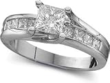 1 ctw. Princess Cut Bridal Ring