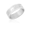 Ziovani 2-Tone Etched Elephant Stainless Steel Ring