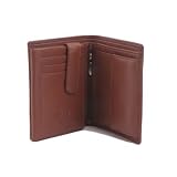 1642 Tan Leather Two Fold Notecase