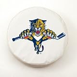 Florida Panthers White Tire Cover, Large