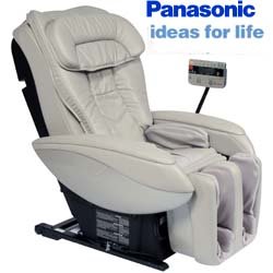 Panasonic - EP3222CU - Real Pro Elite Massage Recliner Chair Programmable Air Massage Lounger - Warm Grey -