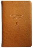 NATIONAL PARKS Pocket Reference Guide in Traditional British Tan Leather -