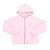 Antigua University of Michigan Girl's Pink Lucky Long Sleeve Fleece Hoody