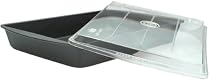 Chicago Metallic Gourmetware Nonstick Make N' Take Pan with Lid.
