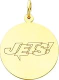14K Gold NFL New York Jets Charm
