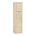 Salsbury Industries 3915S-08SFP, Front Loading, Single Column, 8 MB1 Doors, 1 PL5, Private Access, Sandstone Free Standing Horizontal 4C Mailbox