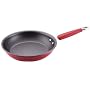 KitchenAid Hard-Base Porcelain Aluminum Nonstick 10-Inch Open French Skillet, Red
