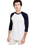 American Apparel 3/4-Sleeve Raglan T-Shirt BB453