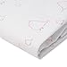 SwaddleDesigns Fitted Crib Sheet/Toddler Sheet, Baby Sleeps Better on Softest Cotton Flannel, Made in USA, Pink Mama and Baby Chickies