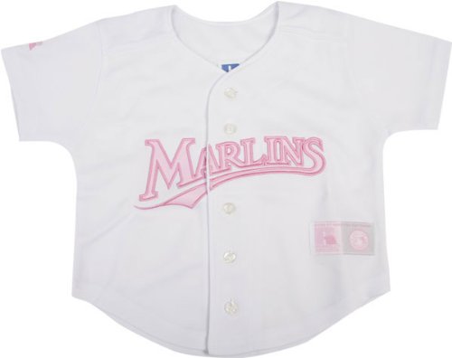 Florida Marlins Infant MLB Pink Replica Jersey