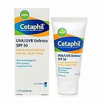 CETAPHIL UVA/UVB DEFENSE SPF50 1.7OZ