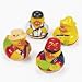 12 Fishing Fish Fisherman Rubber Ducks