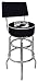 Trademark Pow Padded Bar Stool With Back Padded