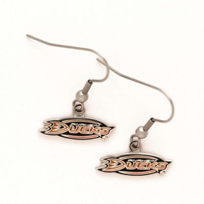 ANAHEIM DUCKS OFFICIAL LOGO EARRINGS