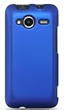 Blue Rubberized Hard Phone Cover for HTC EVO Shift 4G