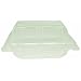 Choice-Pac L1P-1152L Polyethylene Terephthalate Tri Top Deep Herb Rectangular Clamshell Container, 5-1/16" Length x 4-1/8" Width x 2-1/4" Height, Clear (Case of 1000)