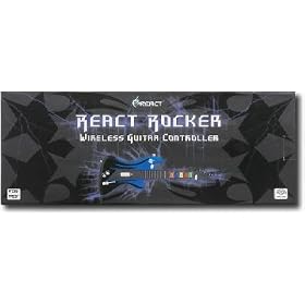 React Rocker Wireless Guitar Controller for PS2 - Guitar Hero 1, 2 and 3