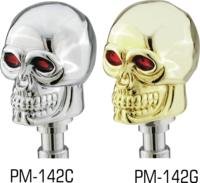 Pilot PM142C Chrome Skull Shift Knob